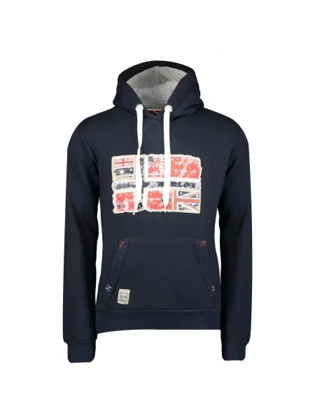 Turystyczna bluza GEOGRAPHICAL NORWAY GPEPE 2 EO niebieska