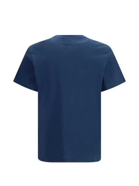 Tricou Parajumpers cu autograf albastru