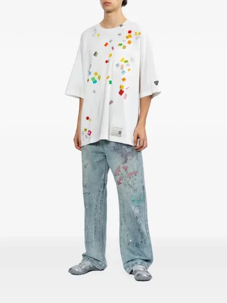 Tricou Maison Mihara Yasuhiro alb