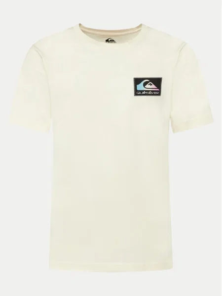 Quiksilver Tricou Back Flash Écru