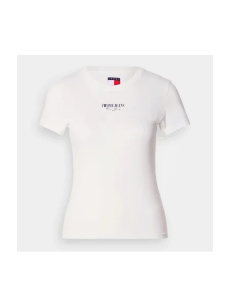 Denim ruha Tommy Jeans fehér