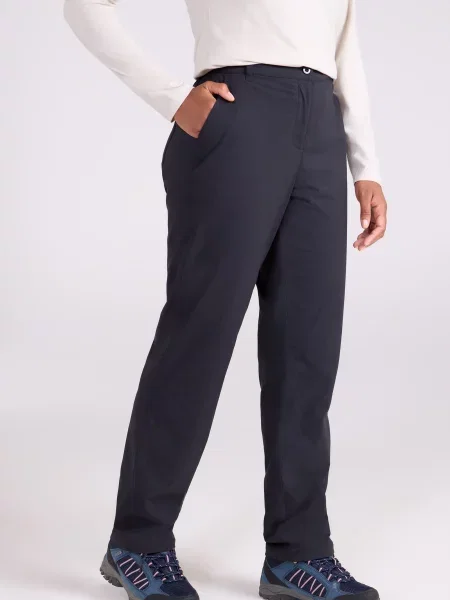 Spodnie Winter Delta z podszewką z polaru Black czarne