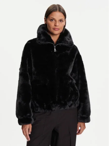 Palton de blană Kontatto alb