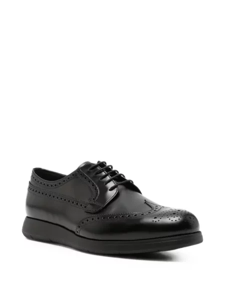 Brogues Church's din piele negru