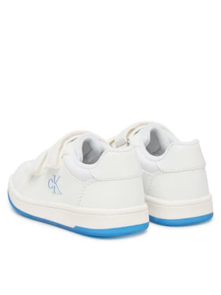 Laisvalaikio batai Calvin Klein Low Cut Velcro M balta