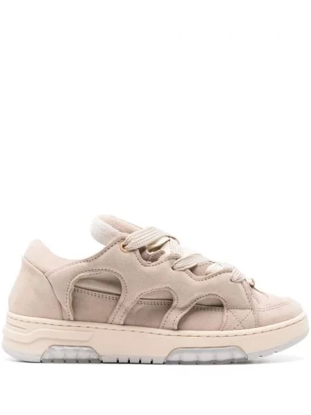 Sneakerși Paura din piele de căprioară