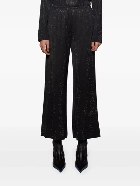 Pantaloni Alexander Wang cu picior lat negru