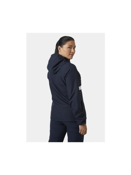 Dámska bunda Helly Hansen Salt Stripe Windbreaker navy tmavo modrá
