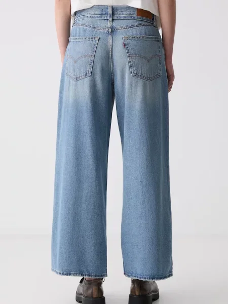 Levi's jeansy straight XL STRAIGHT niebieskie