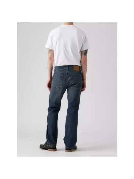 Jeansy straight leg Levi's niebieskie