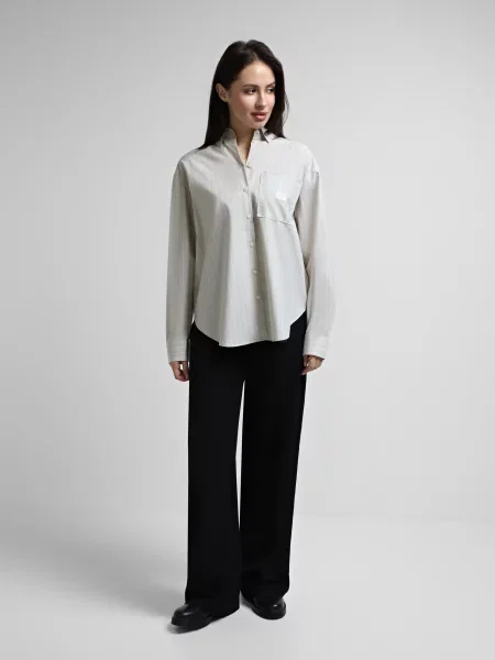 Рубашка Calvin Klein Jeans серая
