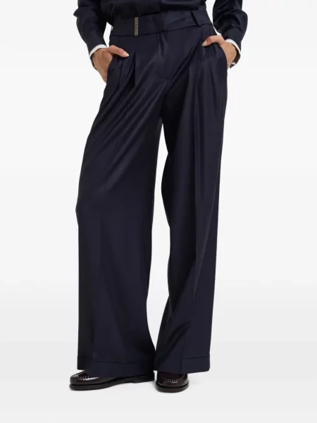 Pantaloni Peserico albastru