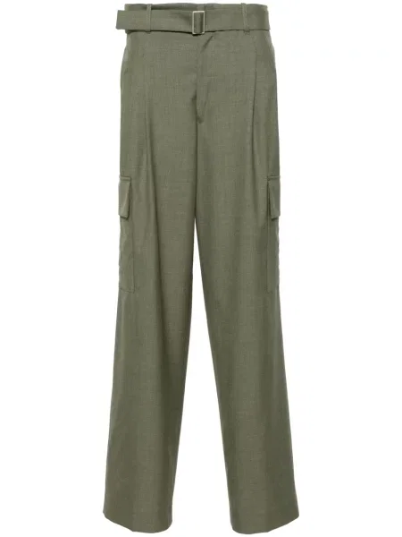 Pantaloni études verde