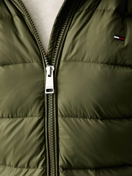 Tommy Jeans пухено яке дамско зелено