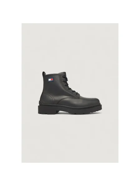 Tommy Jeans Ghete Tjm Lace Up Rubberized negru