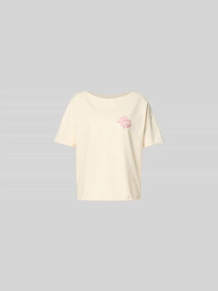 T-shirt z wyhaftowanym napisem Juvia