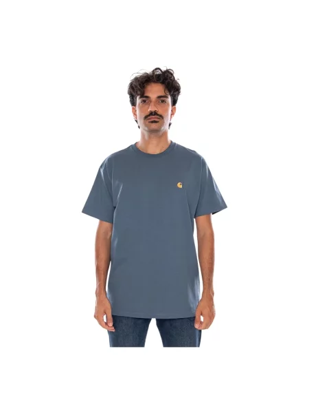 Koszulka Carhartt Wip niebieska