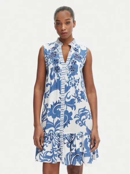 Iconique Rochie de vară Daphne albastru