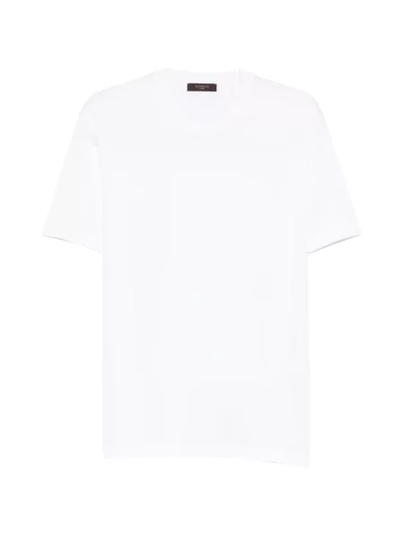 Tricou Zanone scurt alb