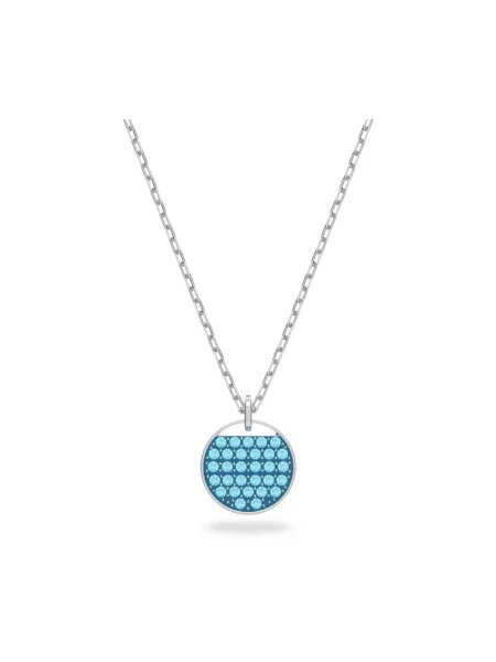 Naszyjnik Swarovski szary