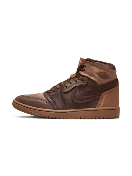 Sneakersy Jordan skórzane brązowe