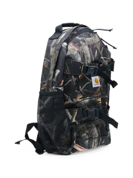 Σακίδιο πλάτης Carhartt Wip με σχέδιο με αγκράφα παραλλαγής μαύρο