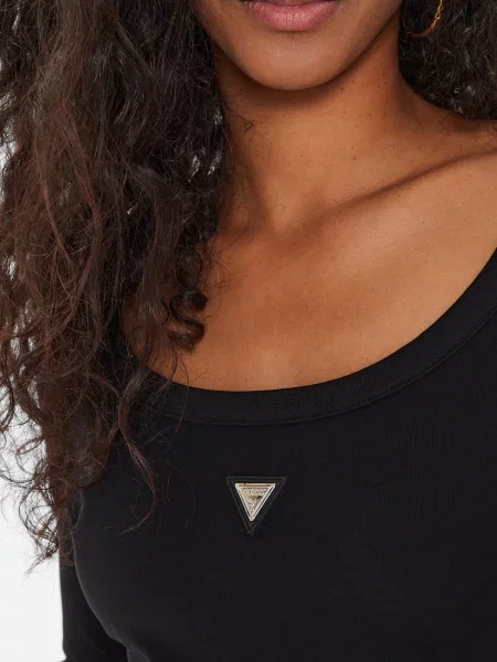 Лонгслив Guess черный