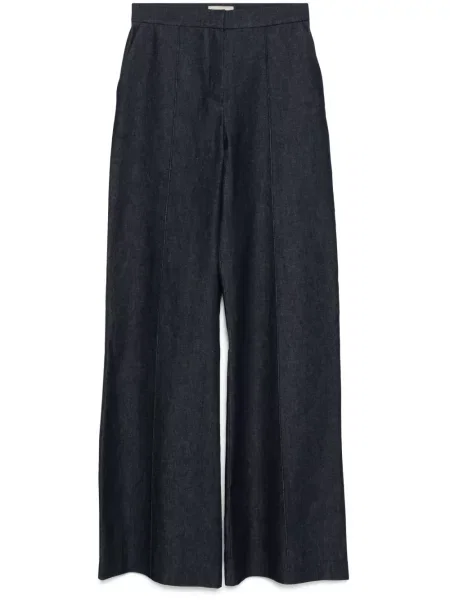 Blugi evazați Elie Saab albastru