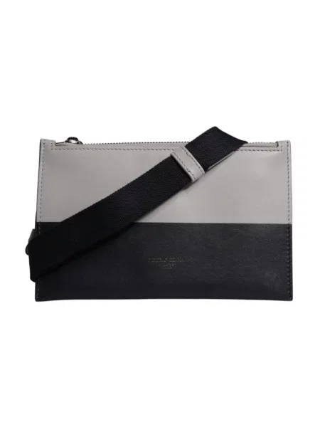 Torebka crossbody Dolce And Gabbana skórzana czarna