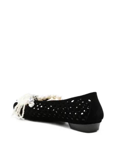Balerini Heavenly Jelly cu perle negru