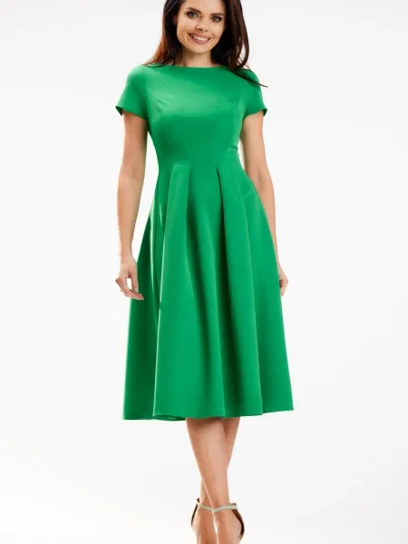 Sukienka midi Awama zielona