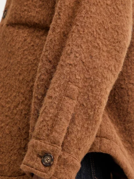 Пальто з додаванням вовни MAX&Co. коричневий