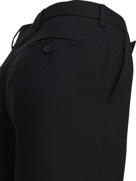 Pantaloni Rick Owens de lână negru