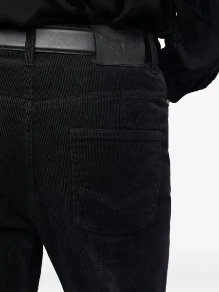 Pantaloni Zadig&voltaire de catifea cord negru