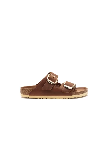 Trampki Birkenstock Arizona Big Buckle FL Cognac HEX EUR 41 brązowe