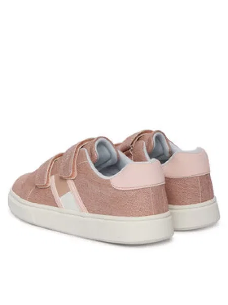 Tommy Hilfiger Tenisice Flag Low Cut Velcro S Ružičasta bijela