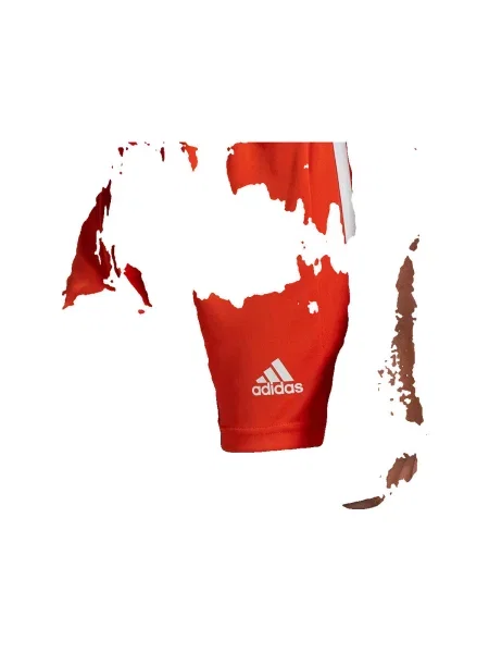 Pantaloni scurți Adidas portocaliu