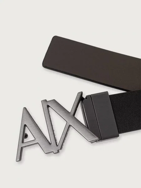 Armani Exchange ремінь шкіряний