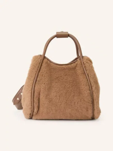 Max Mara Kabelka Marine Small velbloudí / zlatá