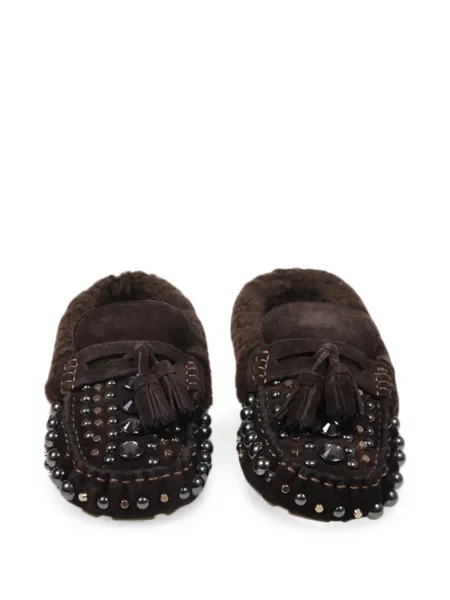Лоуфъри Strategia Shoes с шипове кафяво
