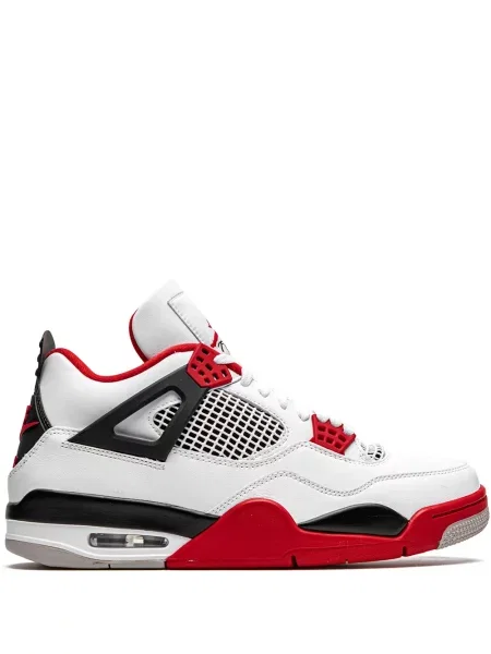 Sneakerși Jordan Air Jordan 4 alb