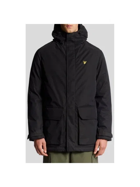Geacă parka Lyle & Scott negru