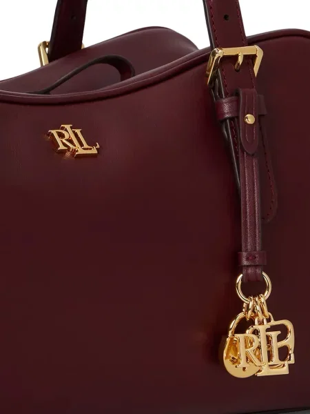 Кожаная сумка-багет Lauren Ralph Lauren