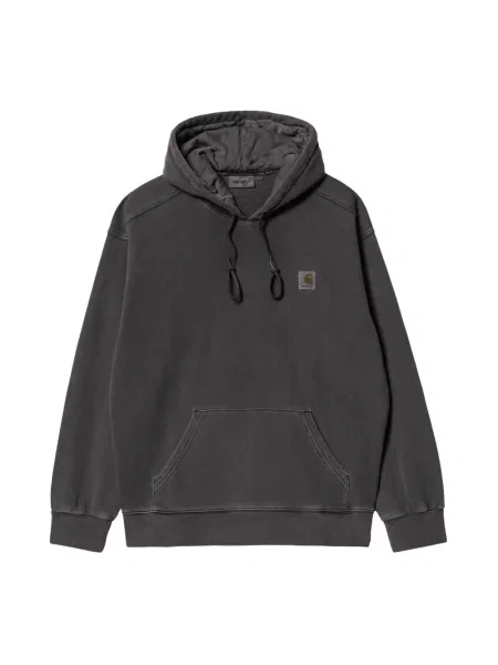Bluza z kapturem Carhartt Wip z kapturem szara