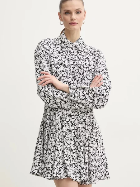 MICHAEL Michael Kors rochie mini evazati negru