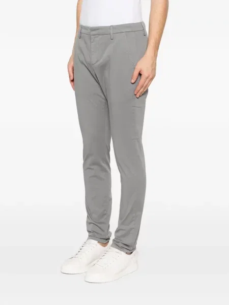 Pantaloni Dondup fără toc gri