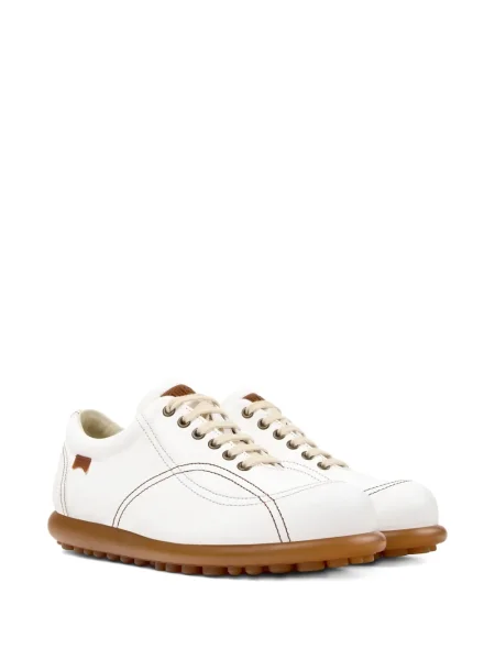 Sneakerși Camper din piele alb