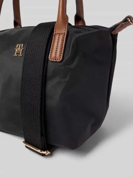 Tommy Hilfiger torba na ramię Kobiety Sztuczne włókno jednolity ONE SIZE czarny