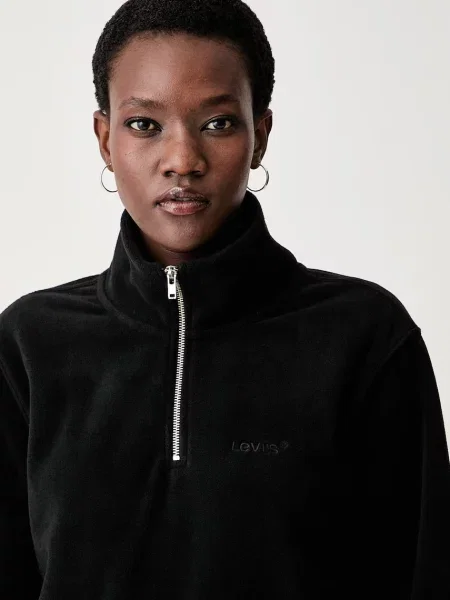 Суичър с цип Levi's® черно