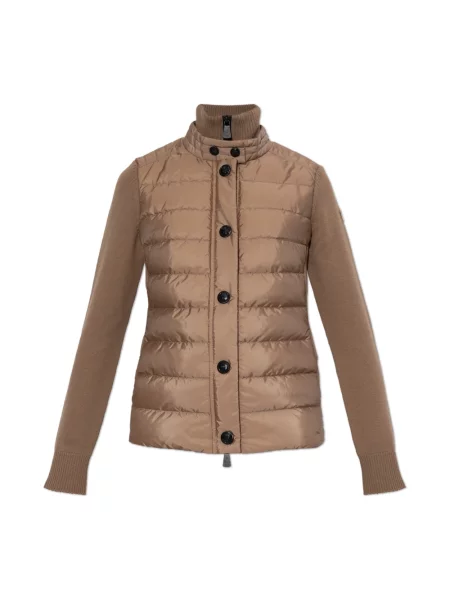 Kardigan Moncler brązowy